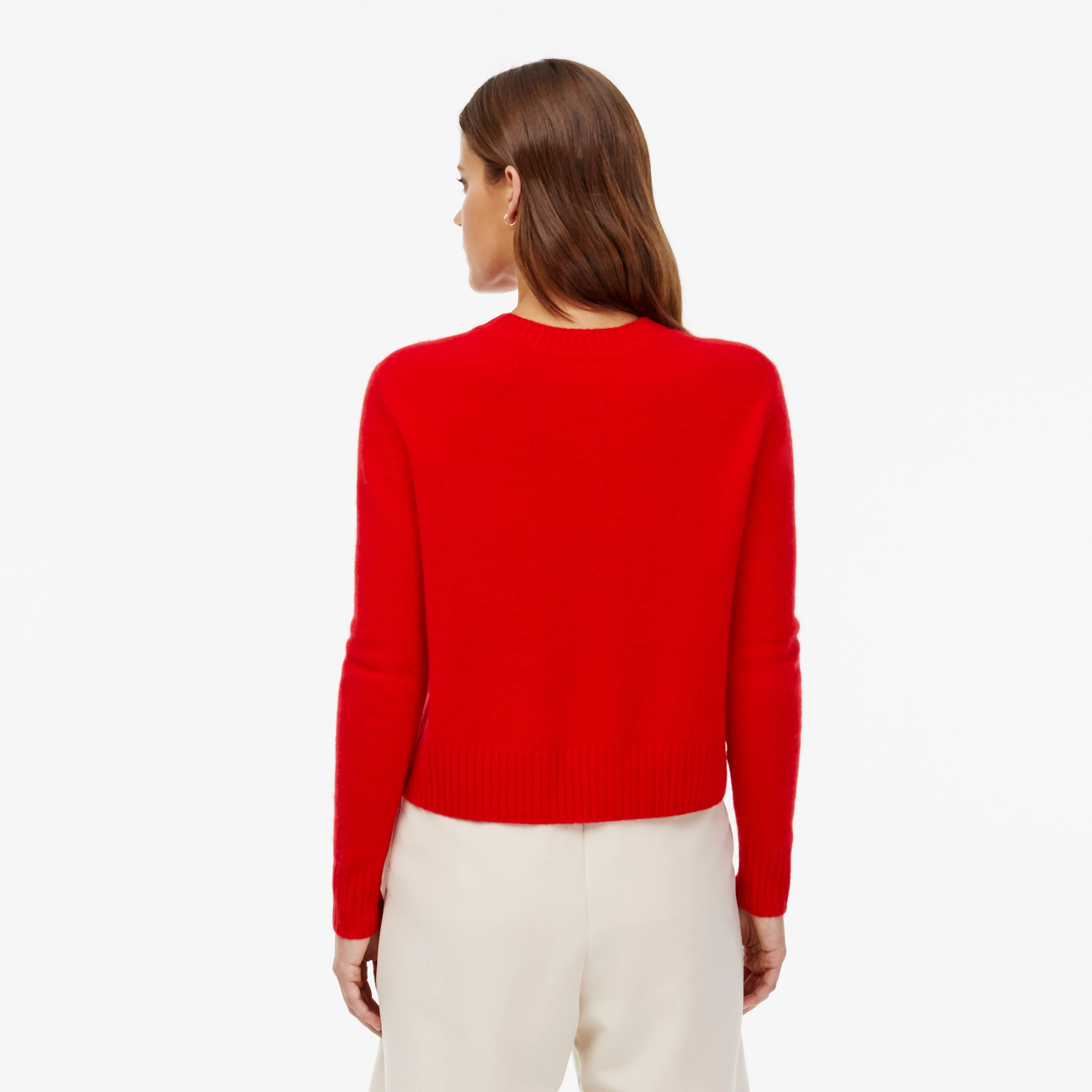 Mila Cashmere Boxy Crop Sweater