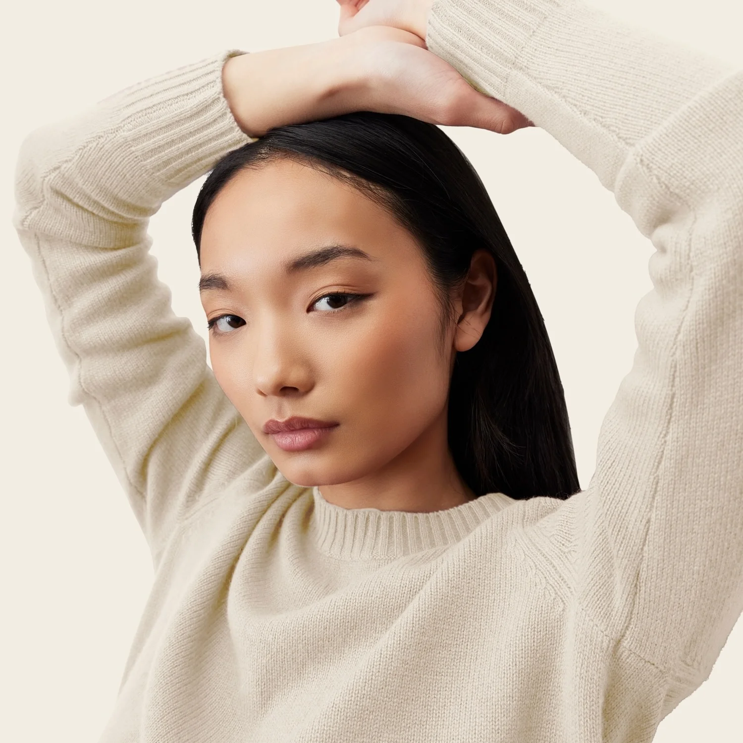 Mila Cashmere Boxy Crop Sweater