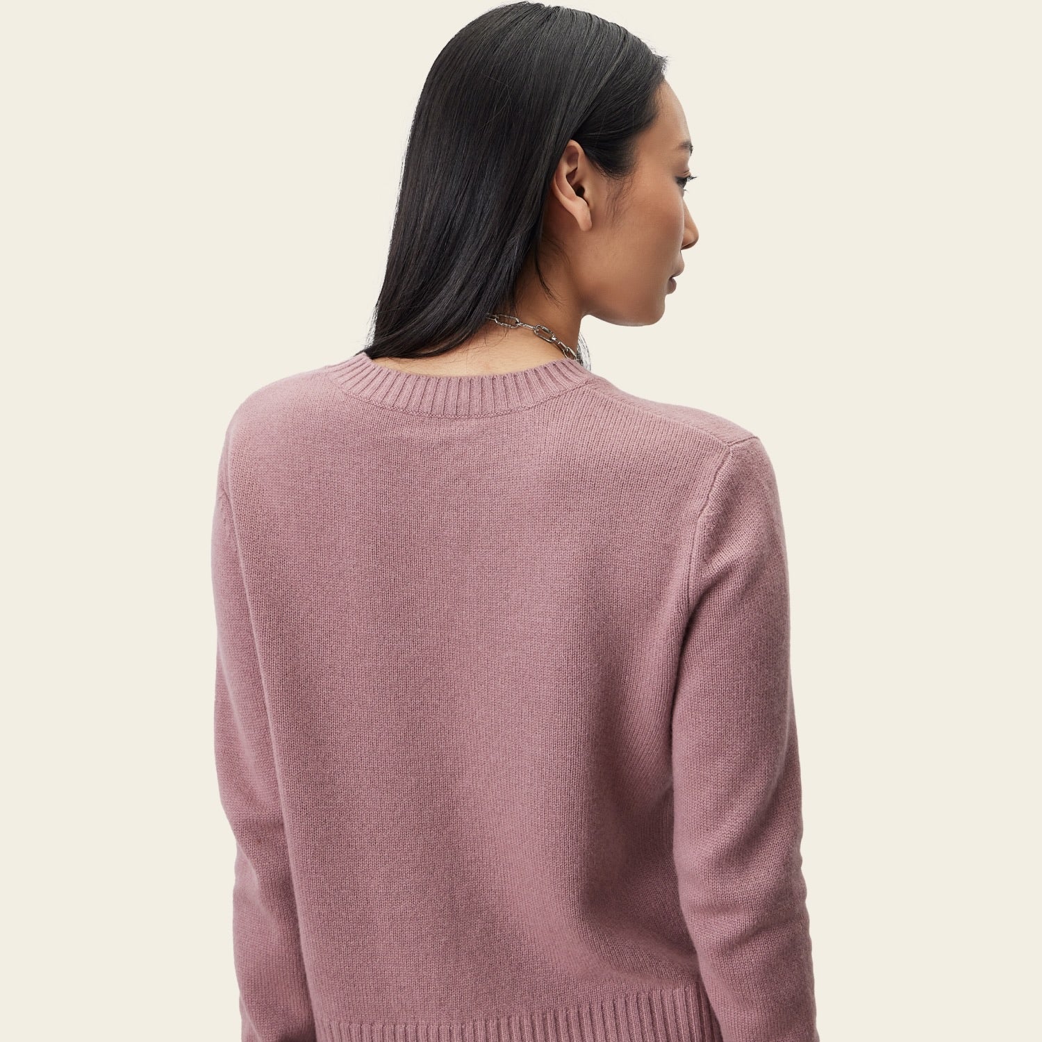 Mila Cashmere Boxy Crop Sweater