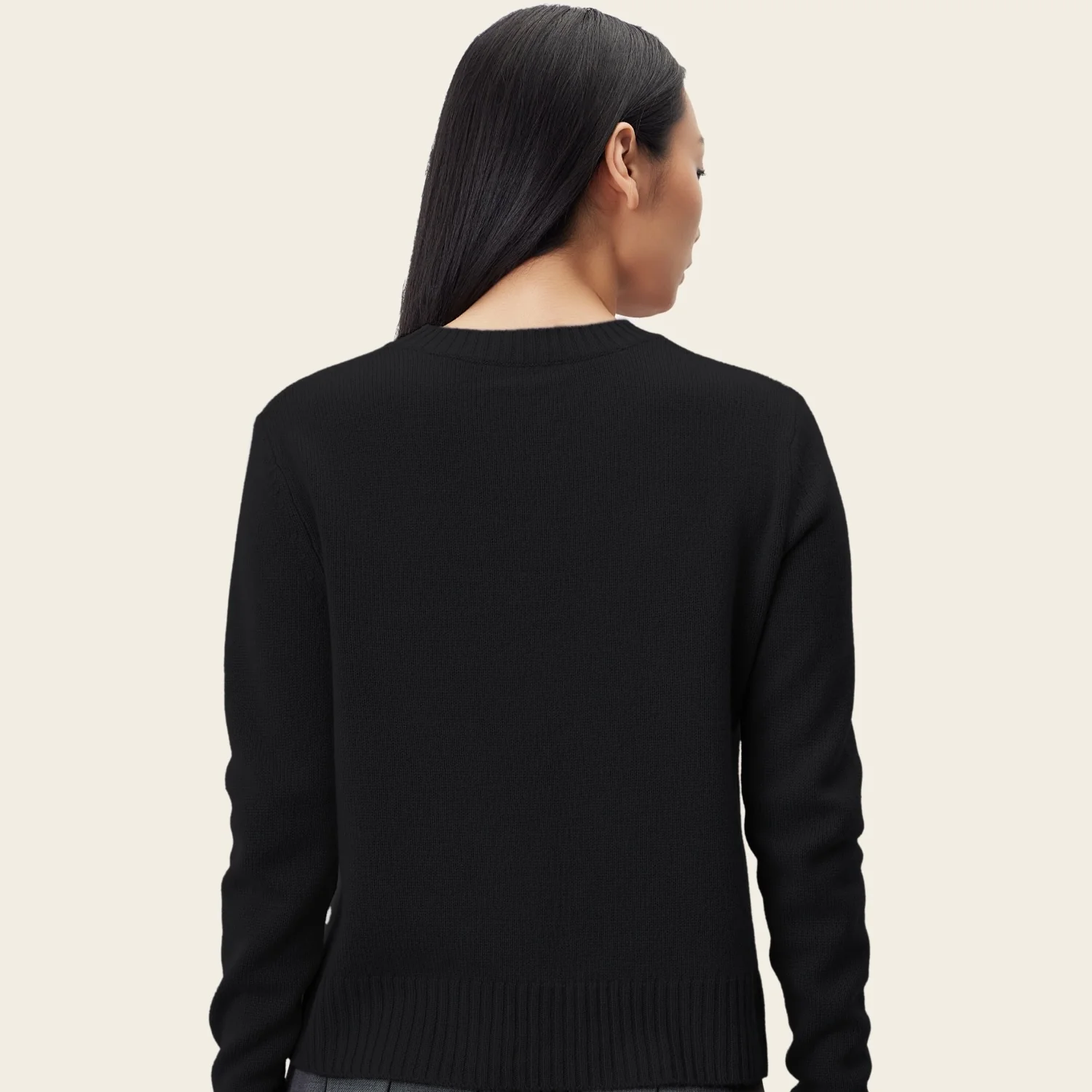 Mila Cashmere Boxy Crop Sweater