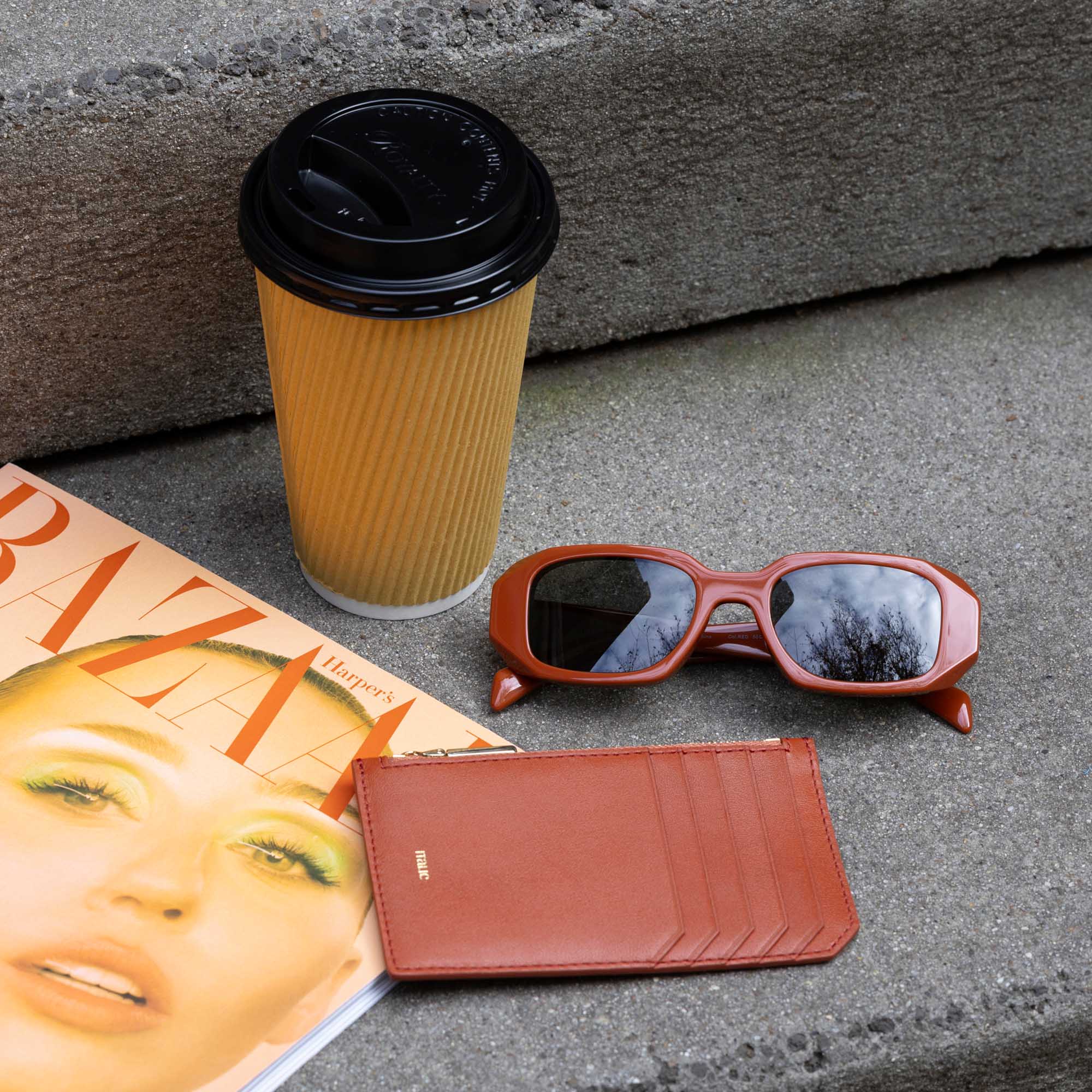 Albee Leather Card Holder