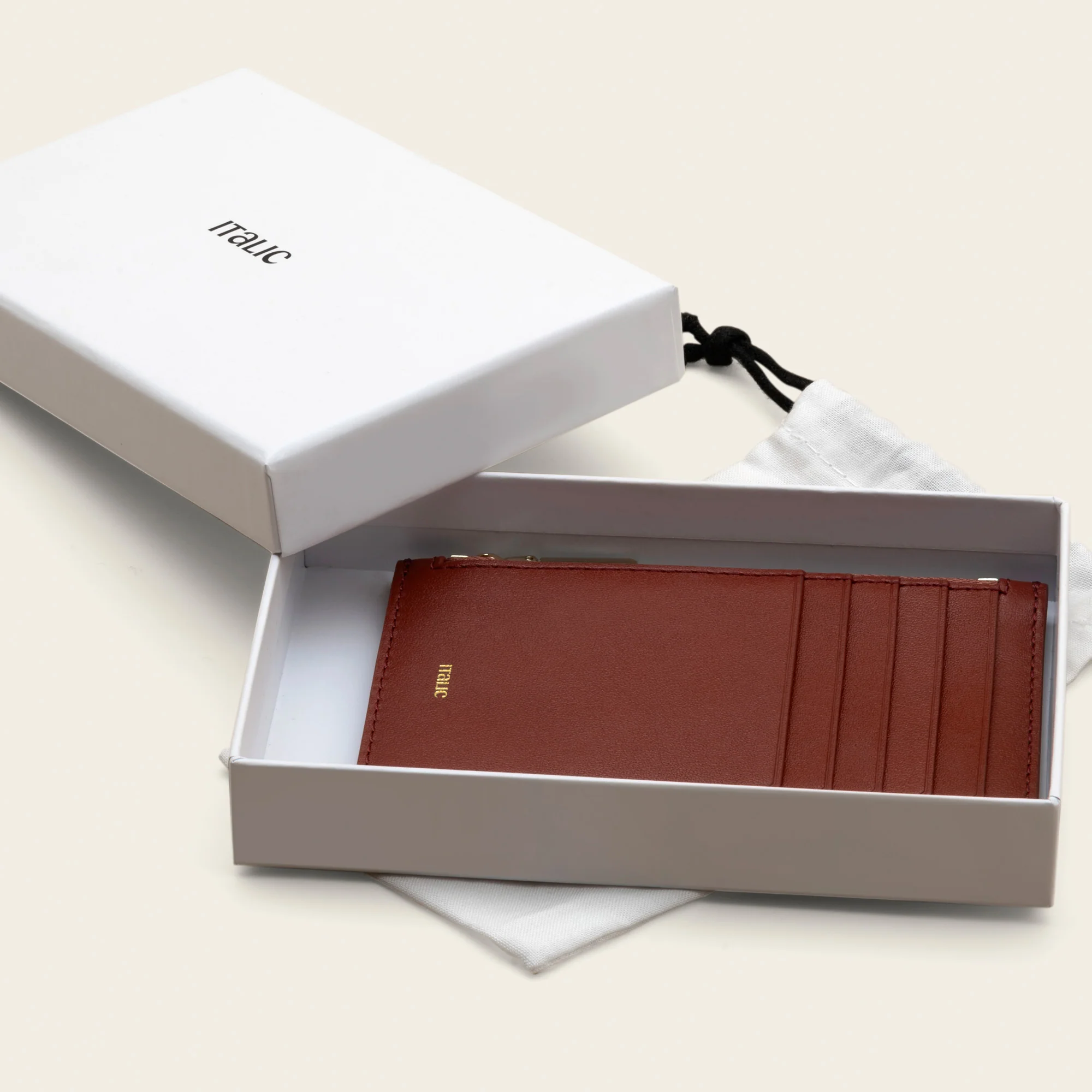 Albee Leather Card Holder