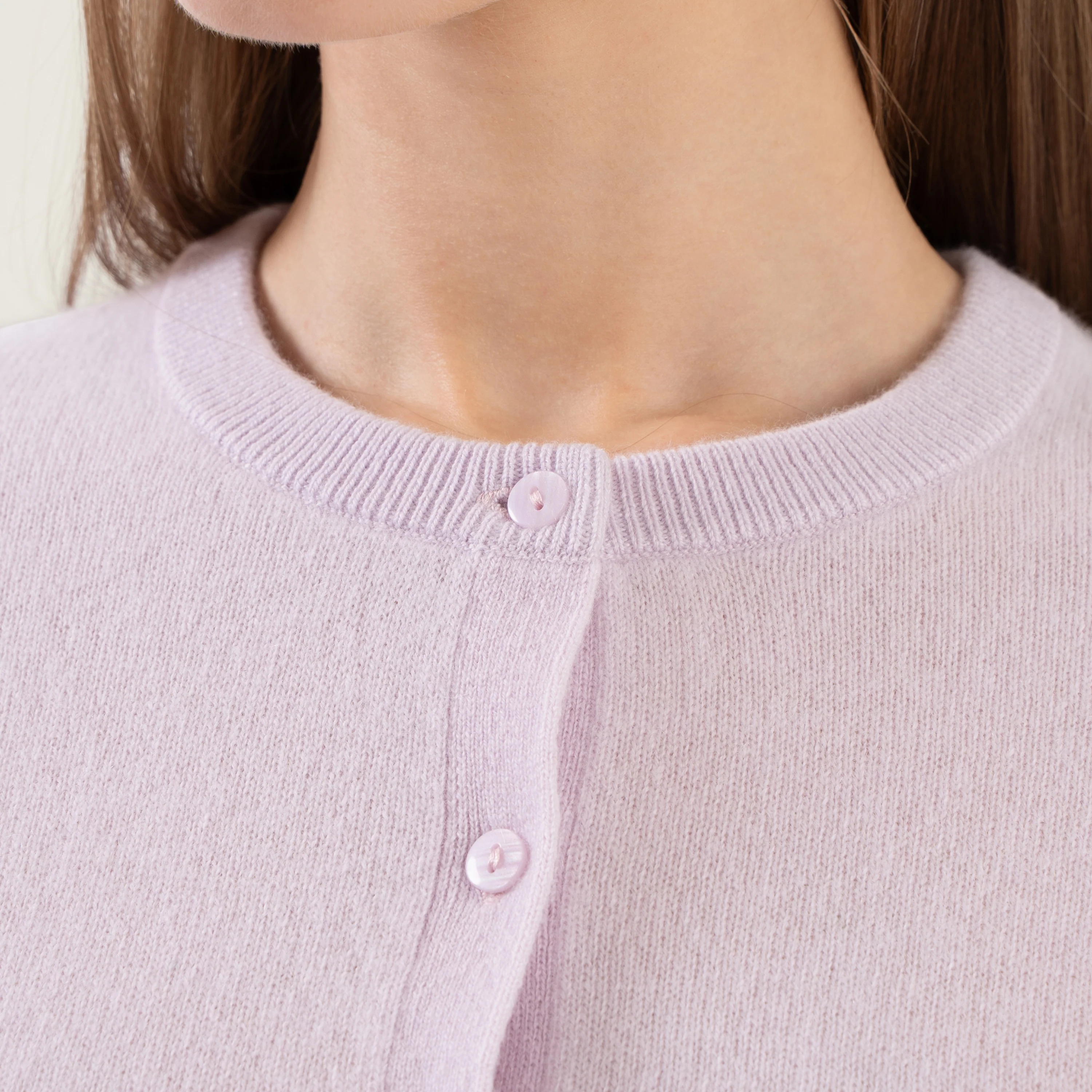Sadie Cashmere Crew Cardigan