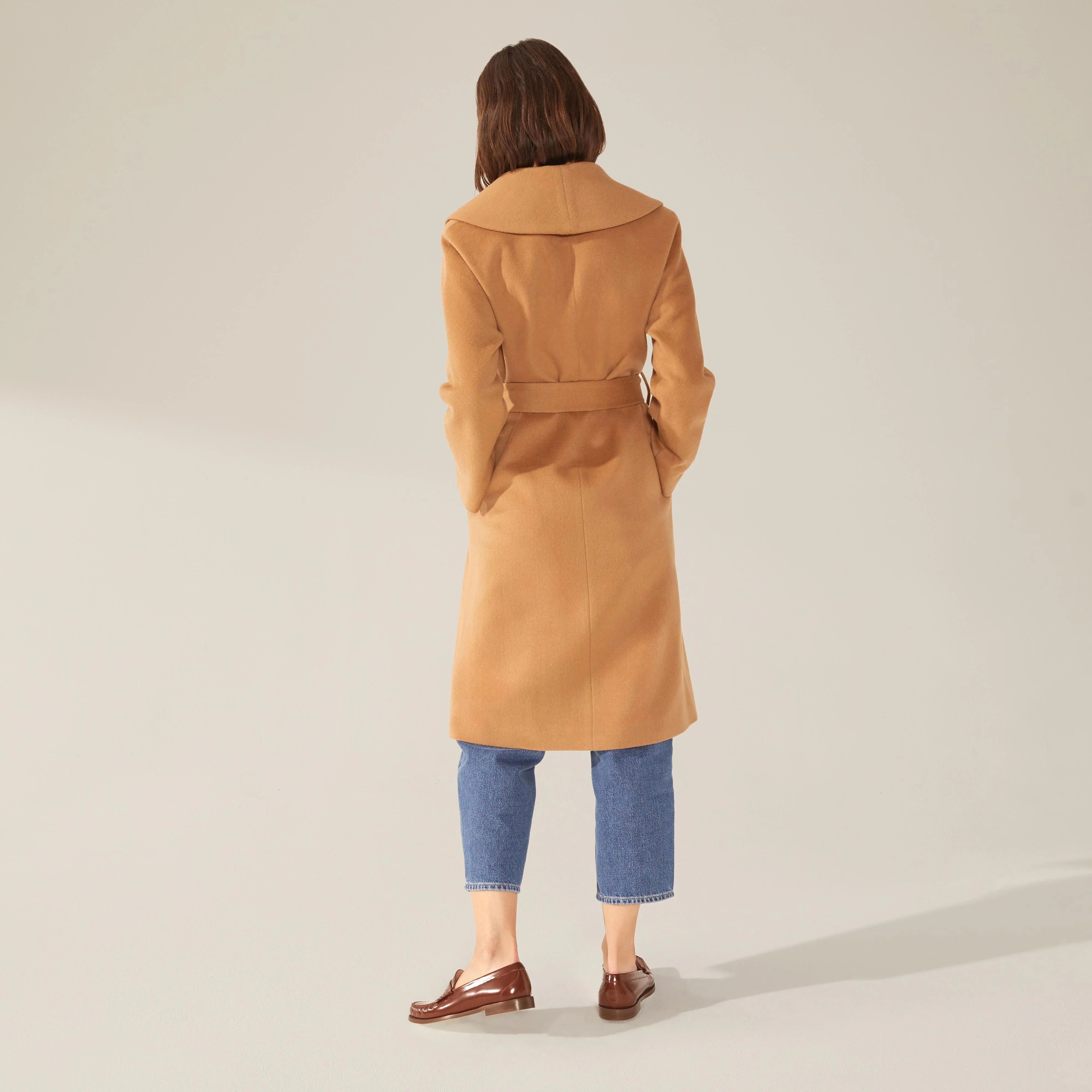 Brigette Cashmere-Wool Robe