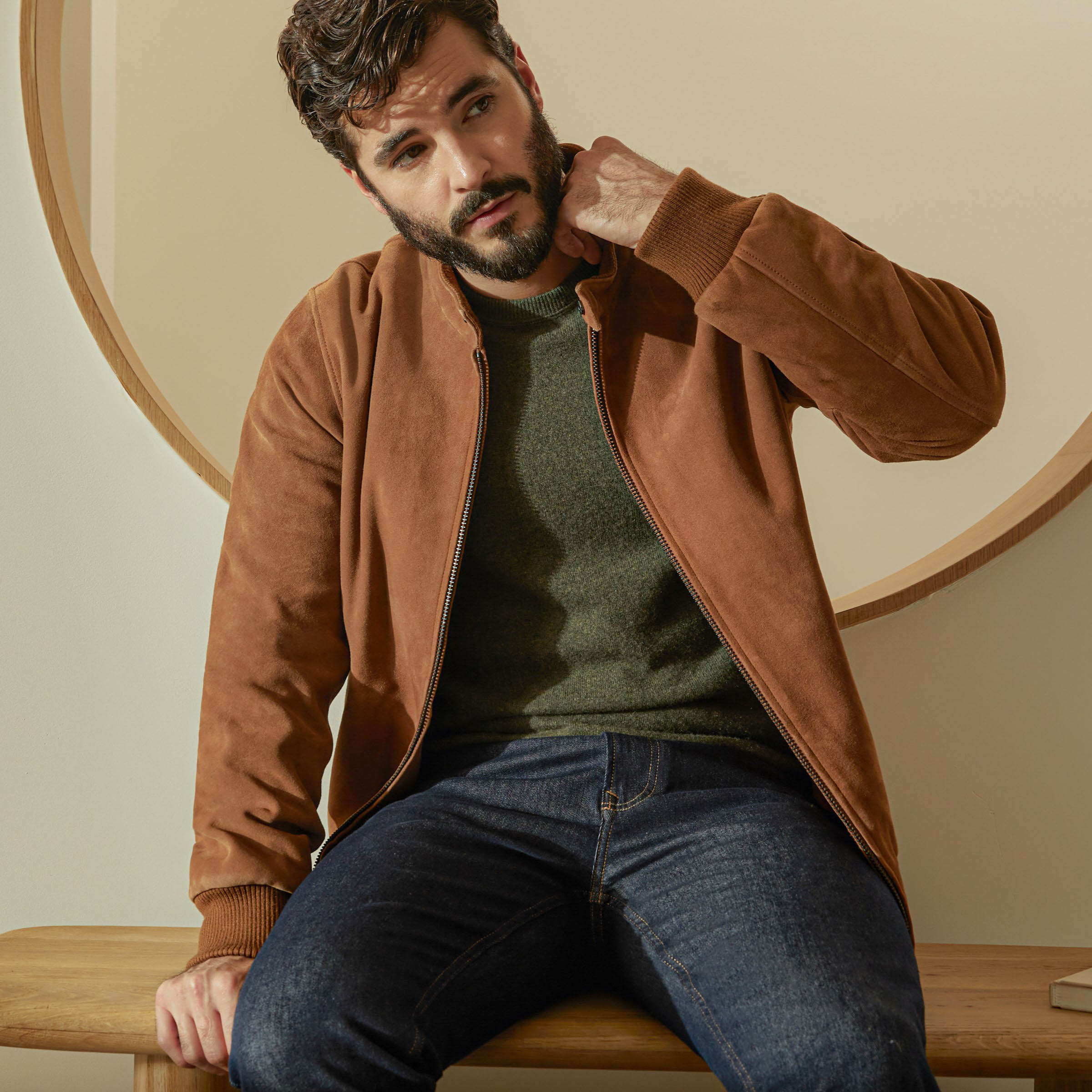 1193-chase-suede-bomber-jacket-7.jpg Chase Suede Bomber Jacket