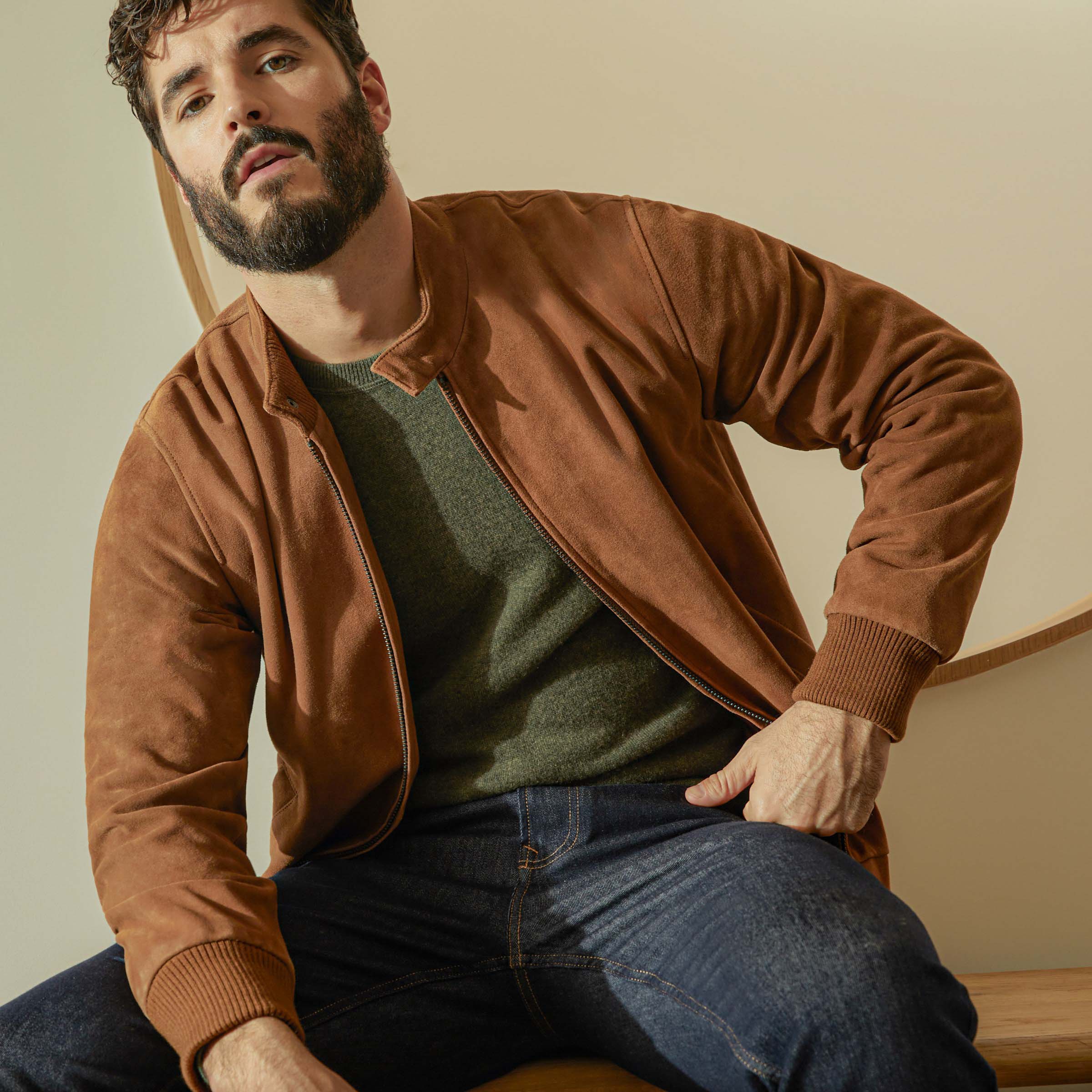 1193-chase-suede-bomber-jacket-9.jpg Chase Suede Bomber Jacket