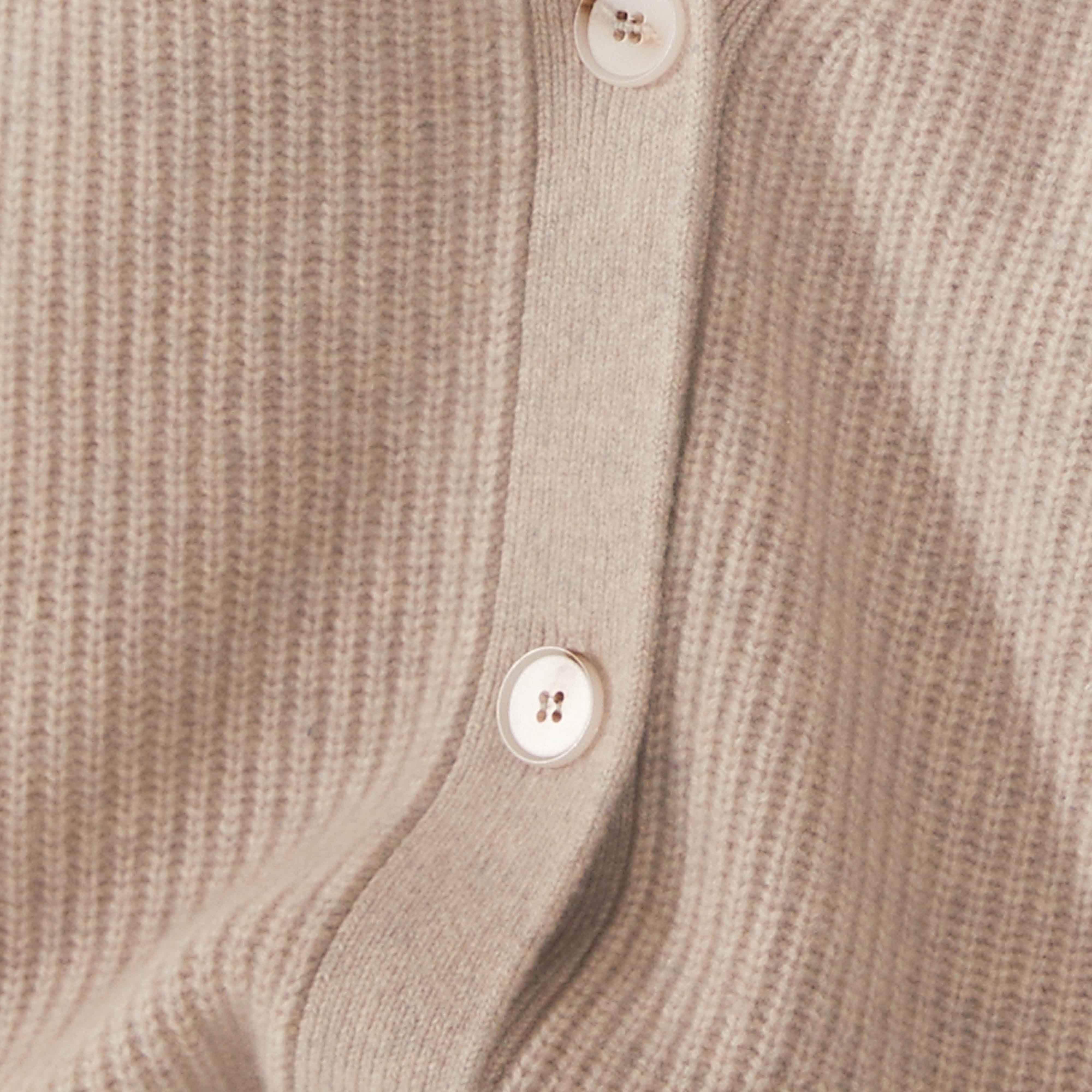 Billie Chunky Boyfriend Cashmere Cardigan