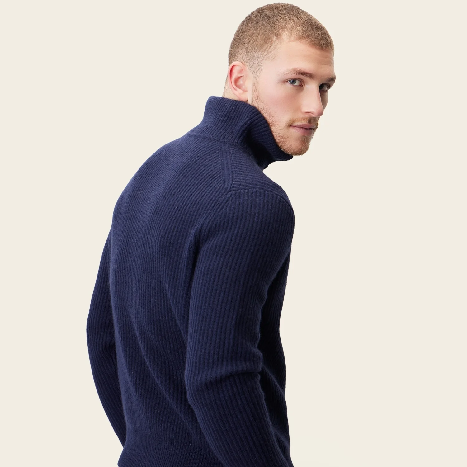 Shane Cashmere Quarter Zip Pullover
