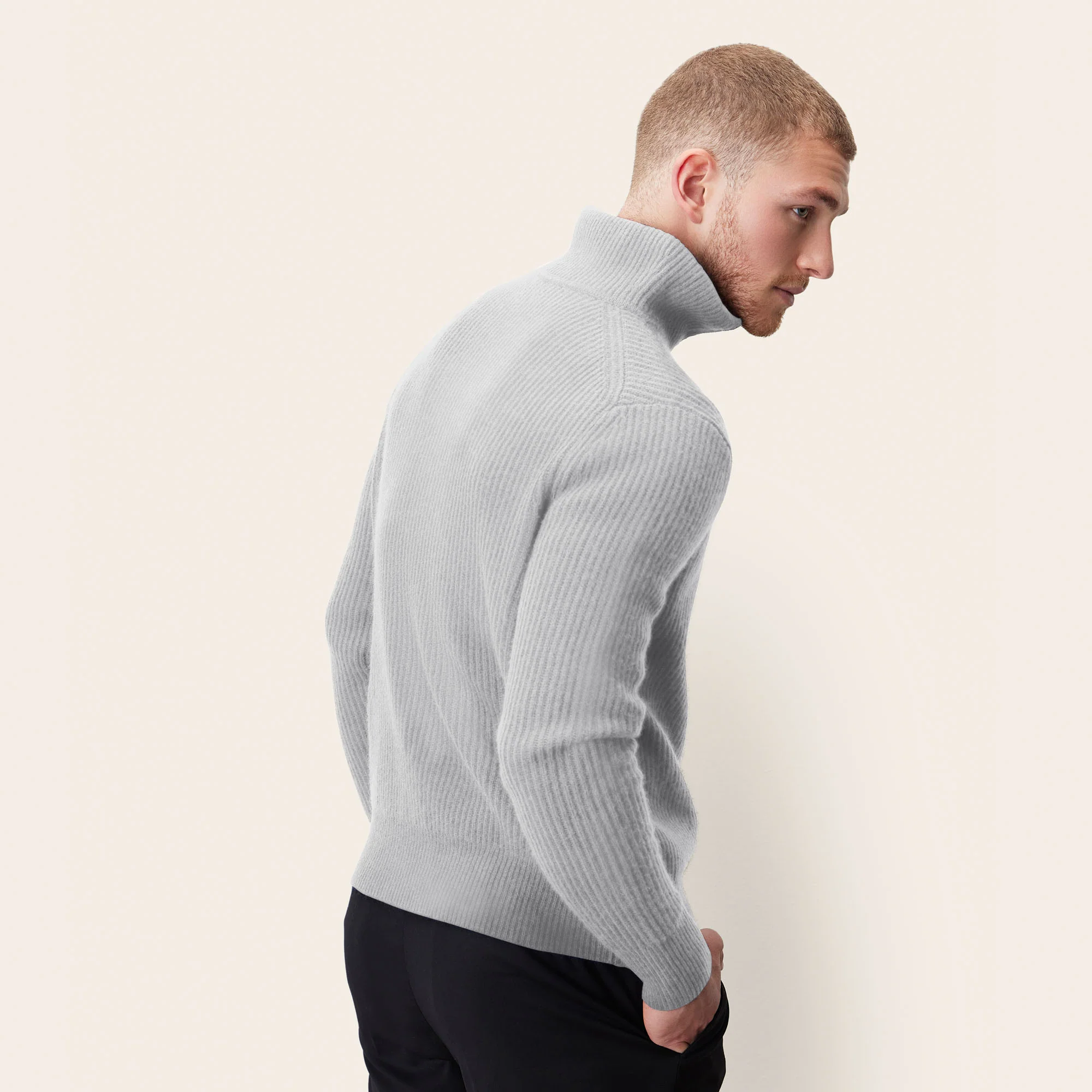 Shane Cashmere Quarter Zip Pullover