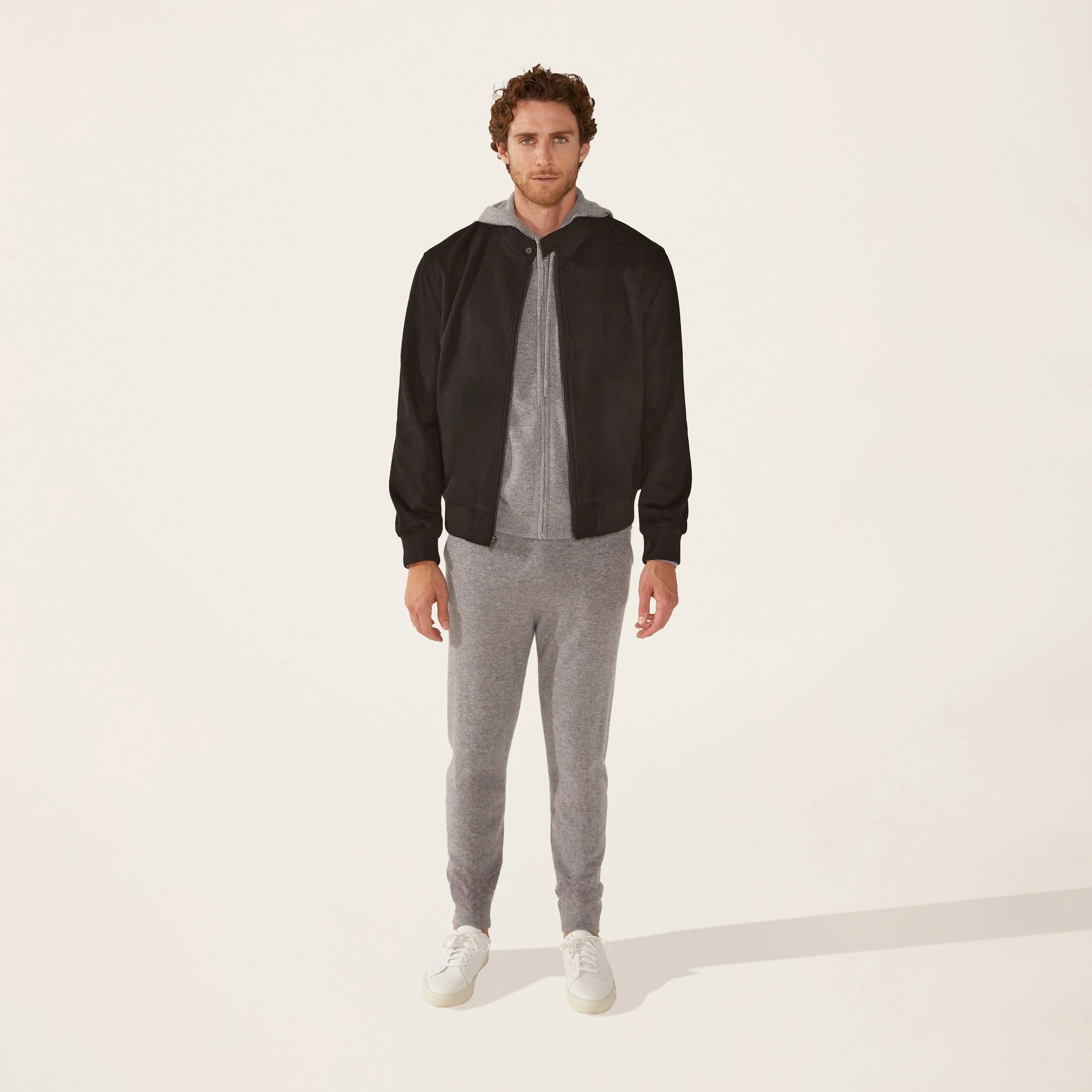 Chase Cashmere-Wool Bomber Jacket