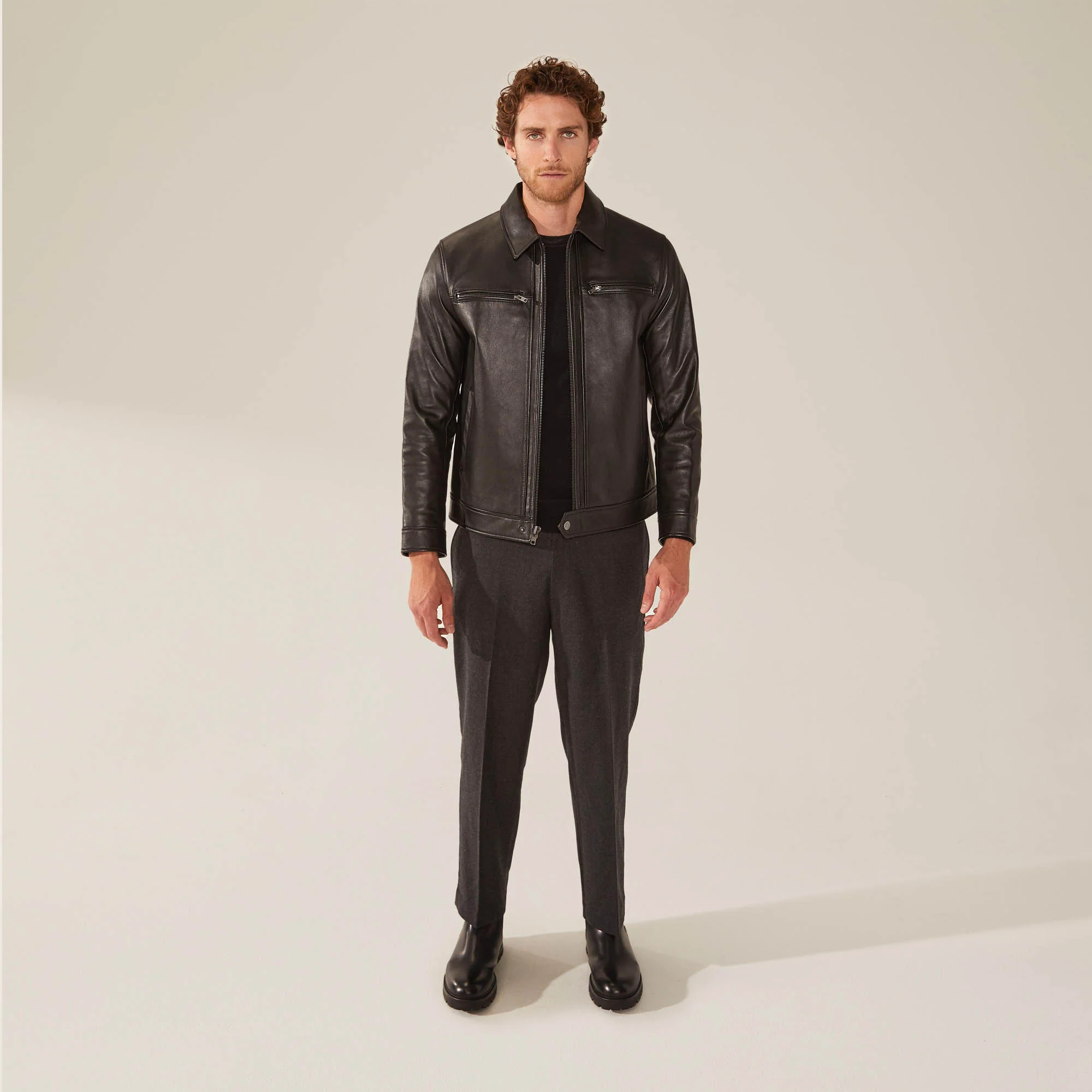 1394-santino-collared-zip-lambskin-leather-jacket-13.webp Santino Collared Zip Lambskin Leather Jacket