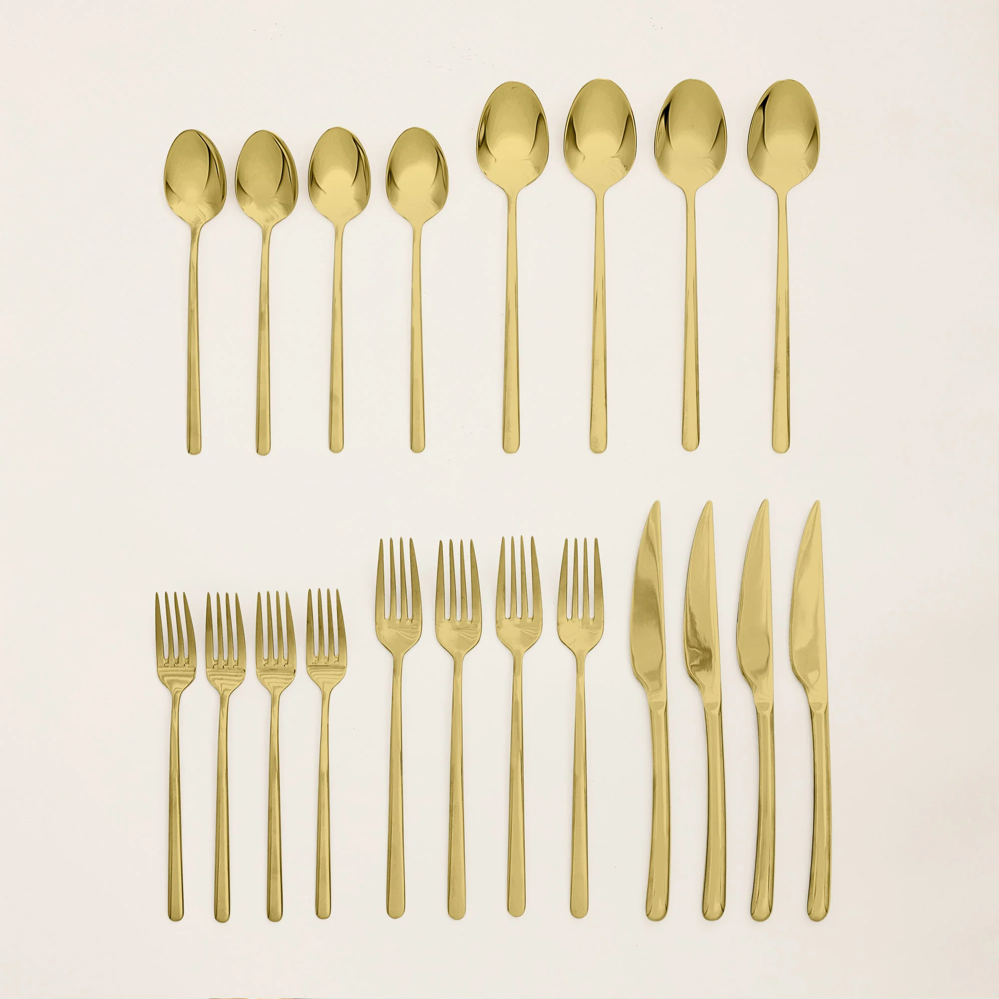 Emilia Mirror 20-Piece Flatware Set