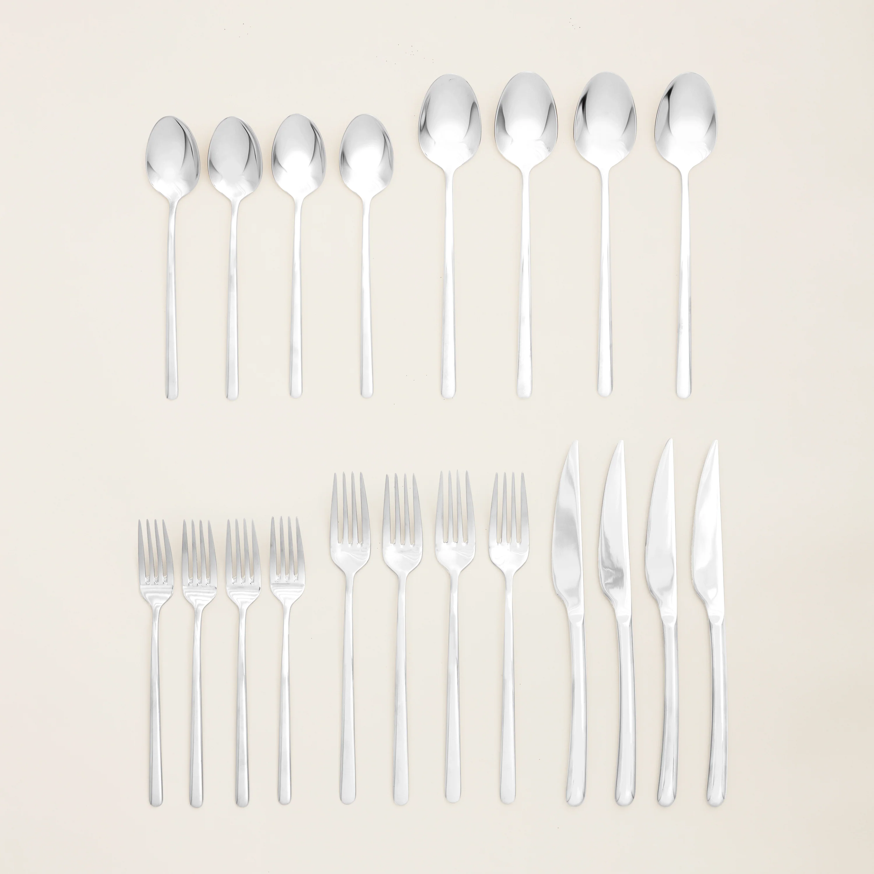 Emilia Mirror 20-Piece Flatware Set